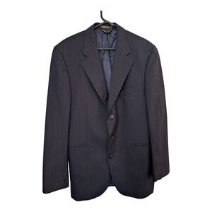 Chaps Black Suit Jacket 42T